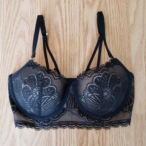 Black Lacey Bra
